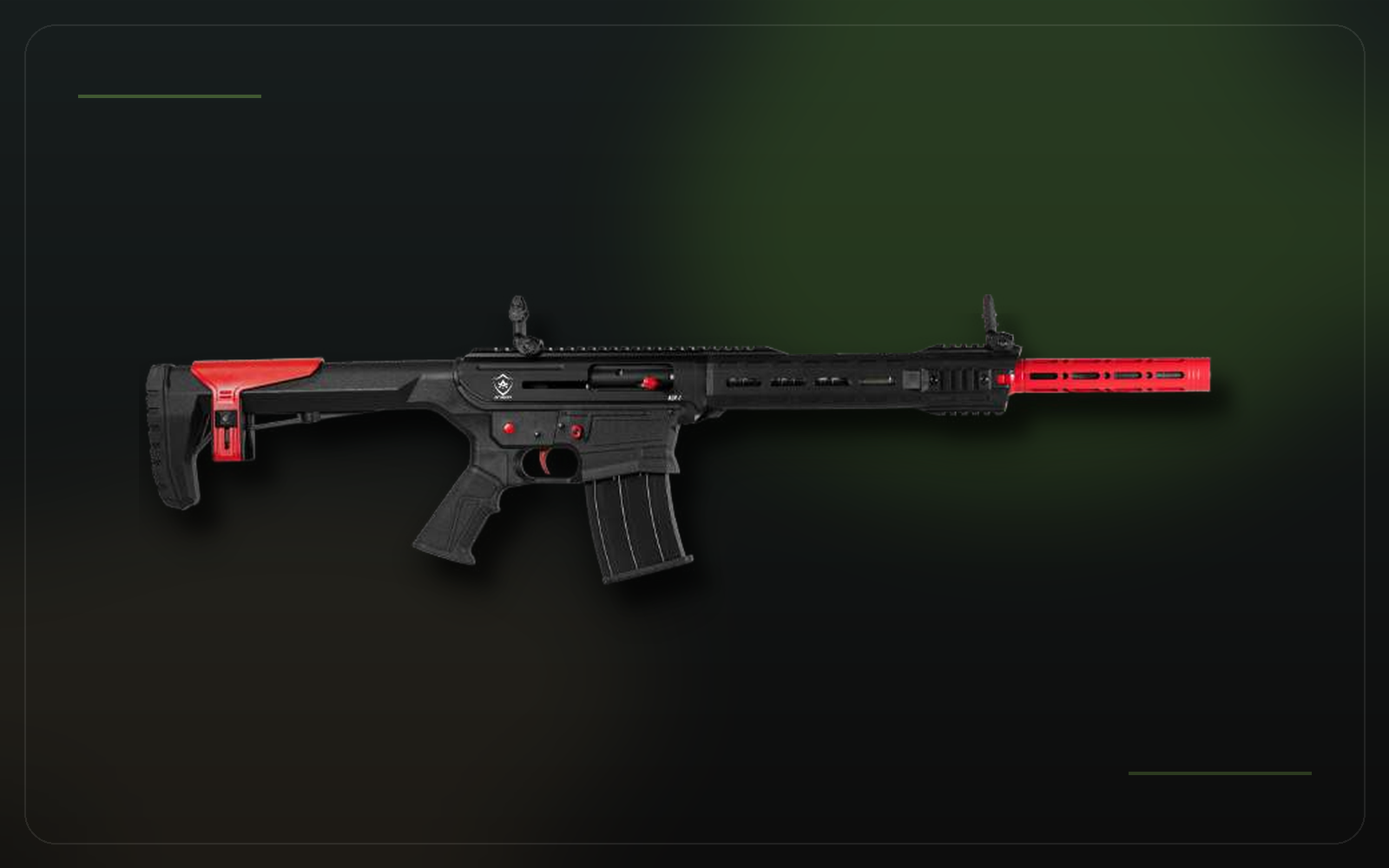 AGR-F Black and Red